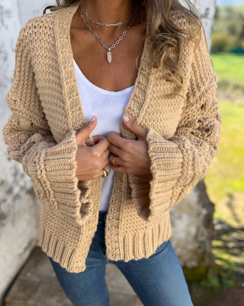 Vilora™  - Classic Knit Cardigan