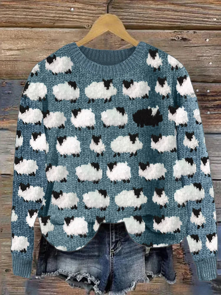 Vilora™  - Novelty Knit Sweater