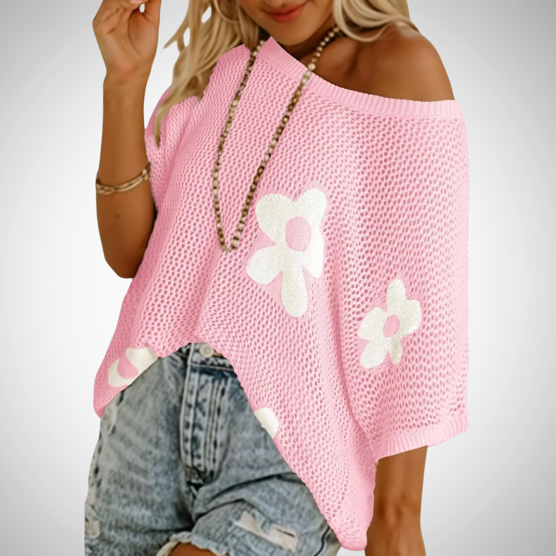 Vilora™  - Stylish Lightweight Crochet Top
