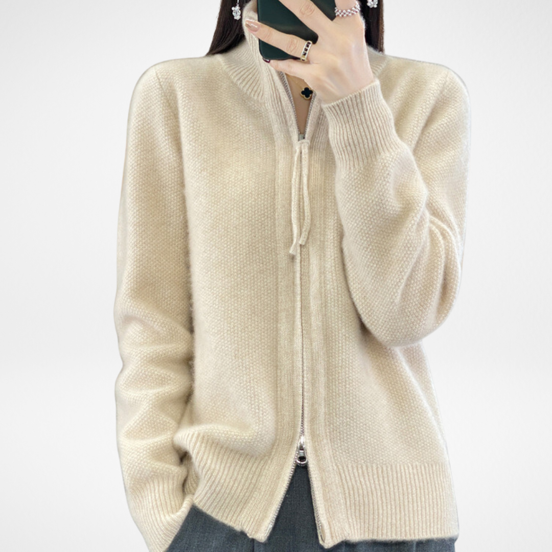 Vilora™  - Minimalist Zip Sweater
