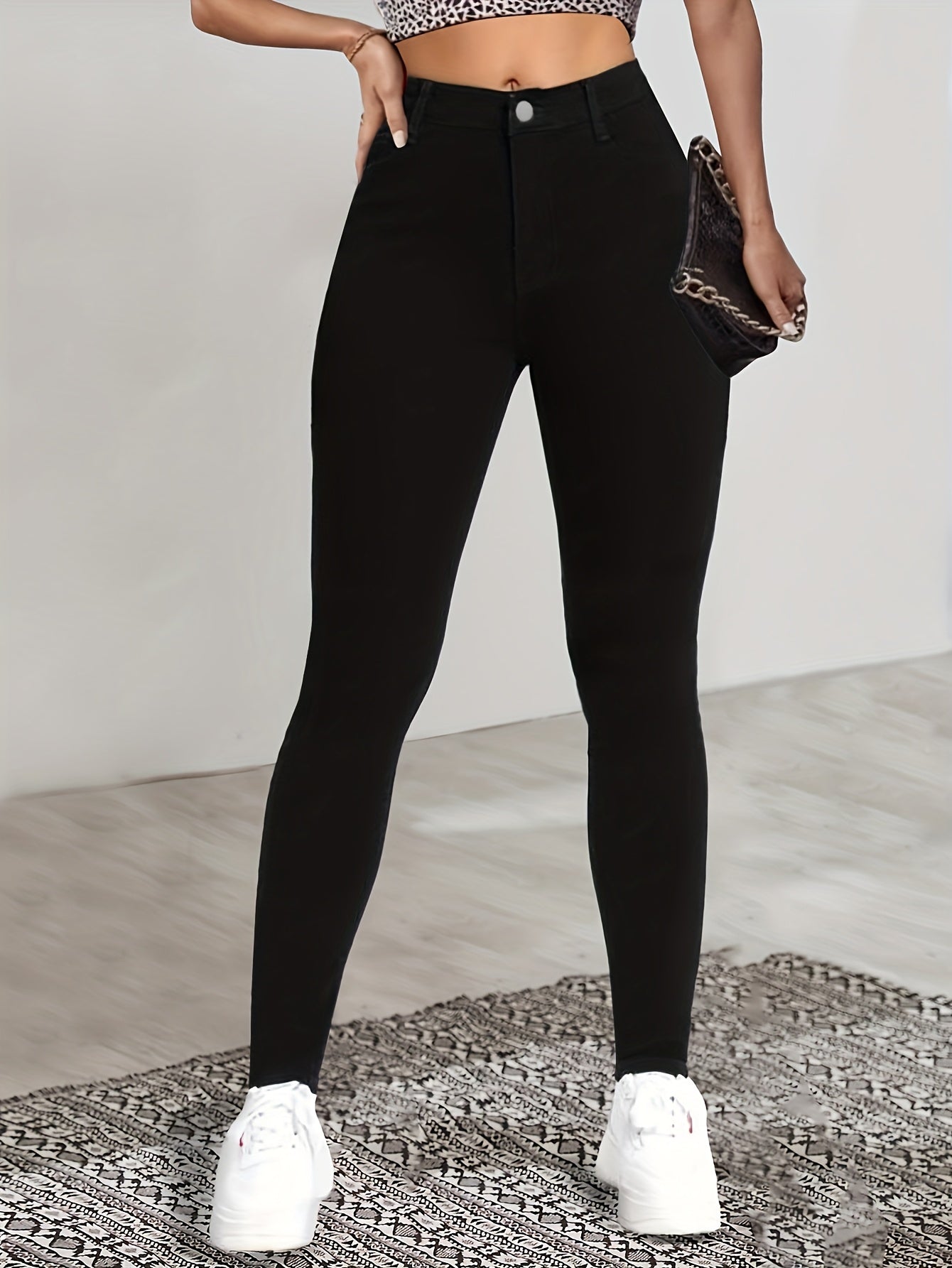 Vilora™  - Sleek High-Waist Skinny Jeans