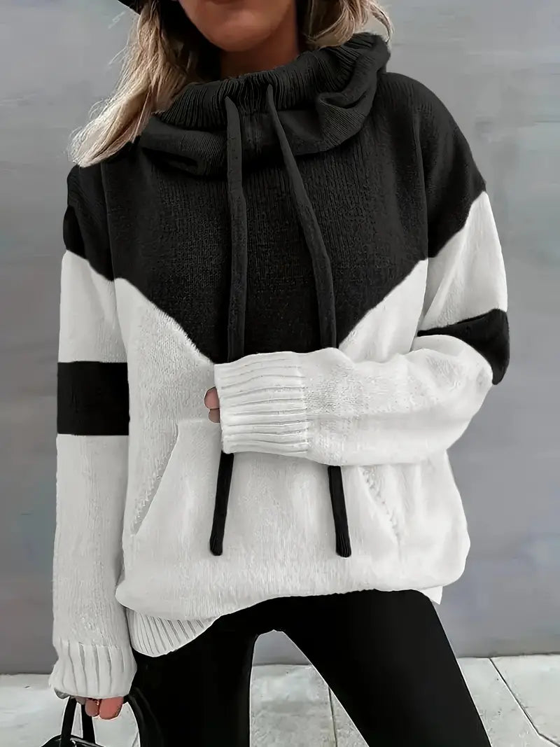 Vilora™  - Dual-Tone Cosy Hoodie