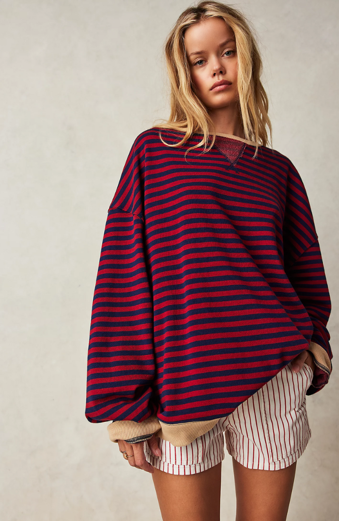 Vilora™ - Playful Striped Sweater