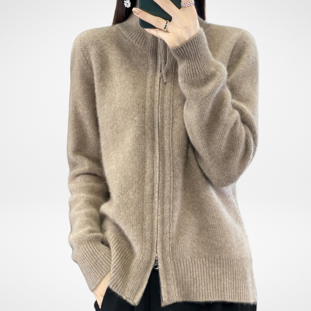 Vilora™  - Minimalist Zip Sweater