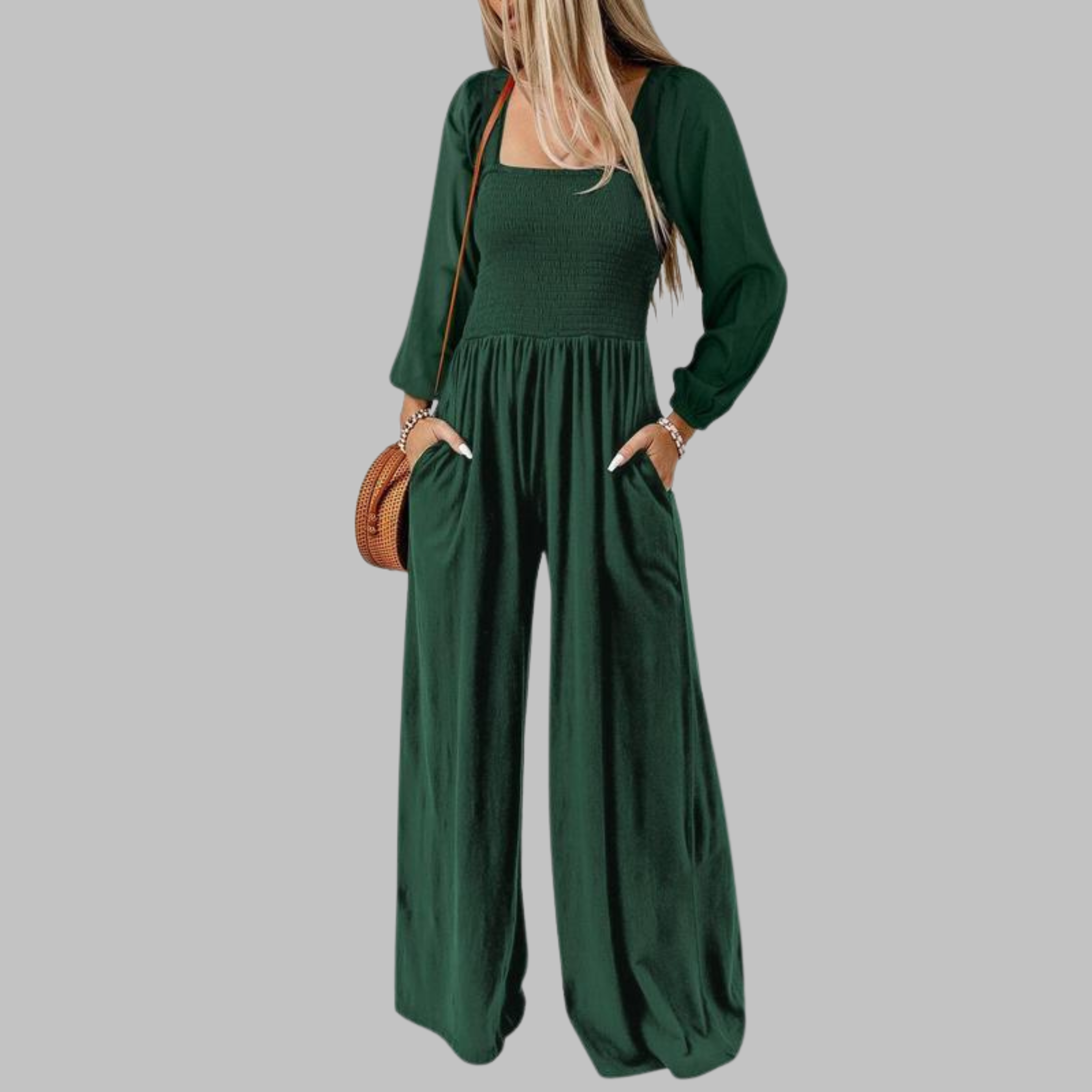 Vilora™  - Chic Loose Overall Wide Leg Jumpsuit