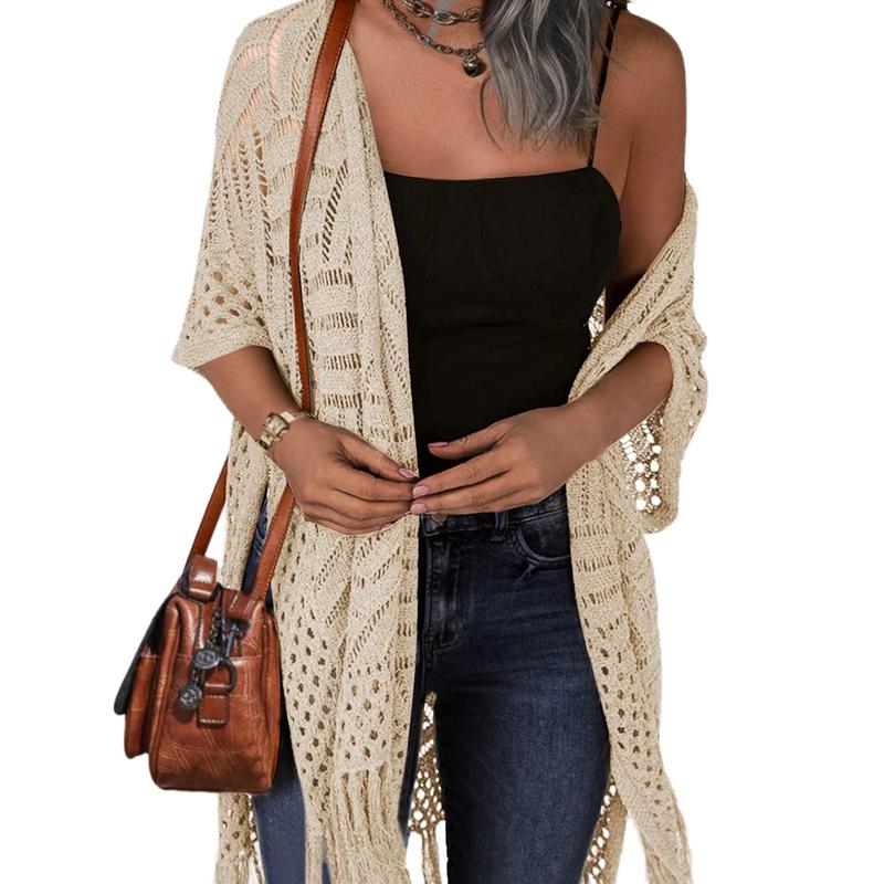 Vilora™  – Comfy Summer Hollow Tassel Outwear
