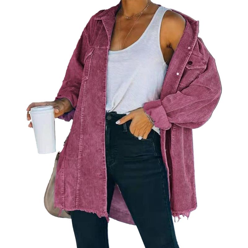 Vilora™ - Vintage Loose Oversized Button Down Jacket