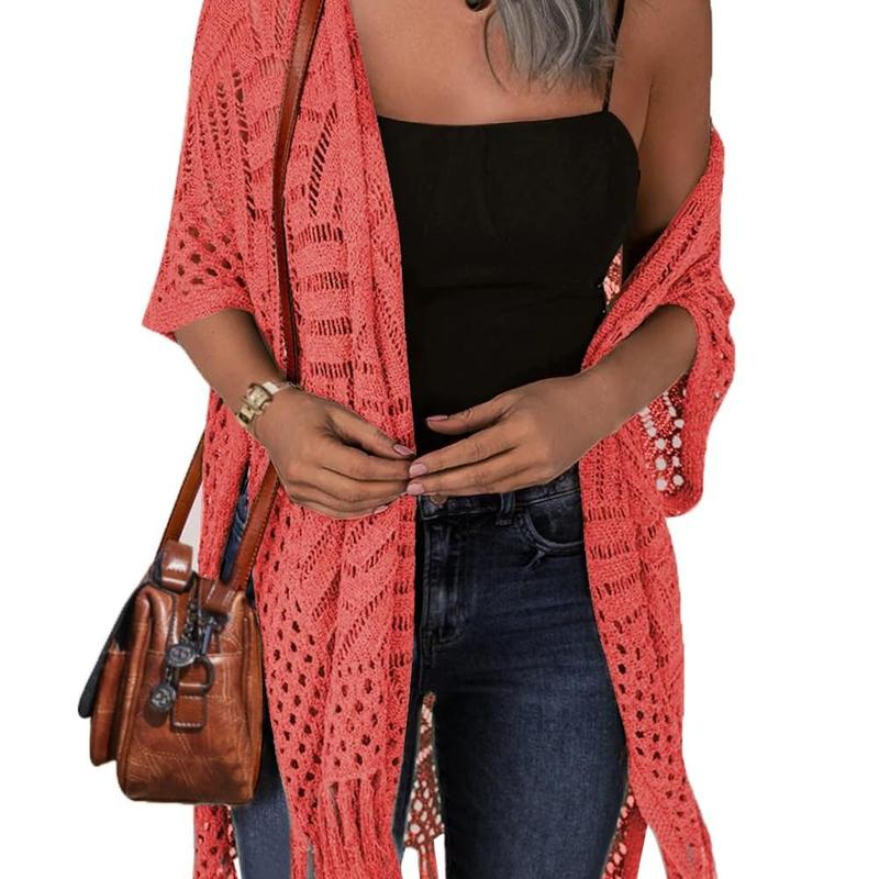 Vilora™  – Comfy Summer Hollow Tassel Outwear