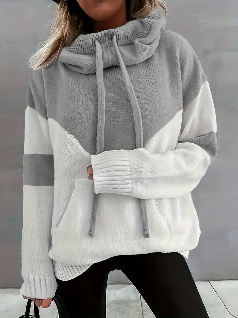 Vilora™  - Dual-Tone Cosy Hoodie