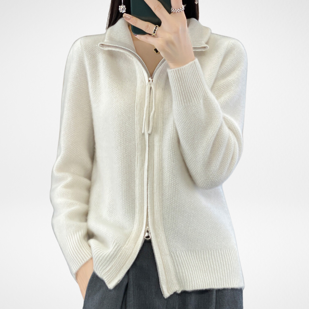 Vilora™  - Minimalist Zip Sweater