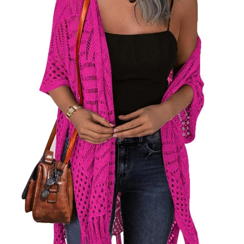 Vilora™  – Comfy Summer Hollow Tassel Outwear