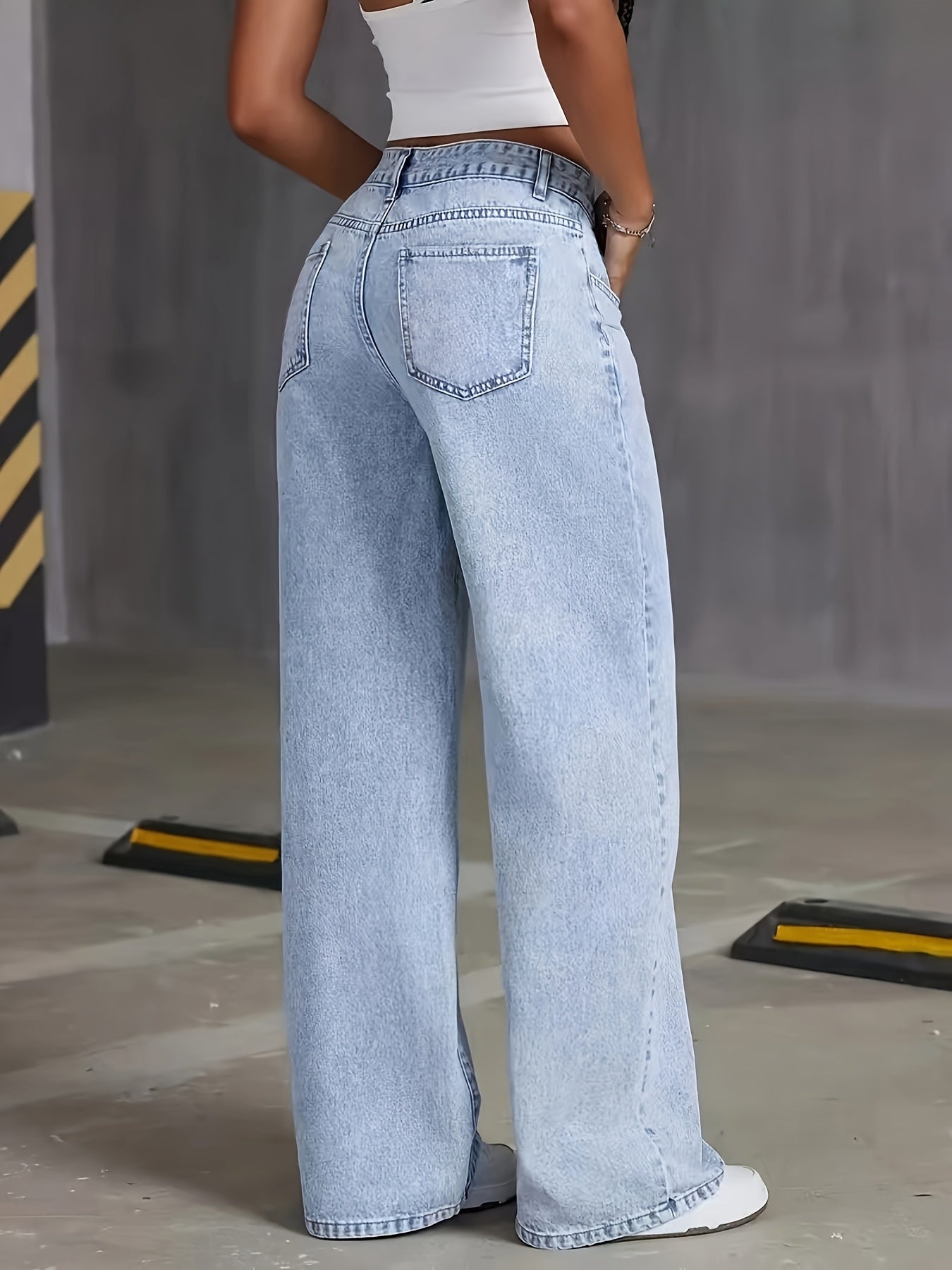 Vilora™  - Trendy High-Waisted Denim