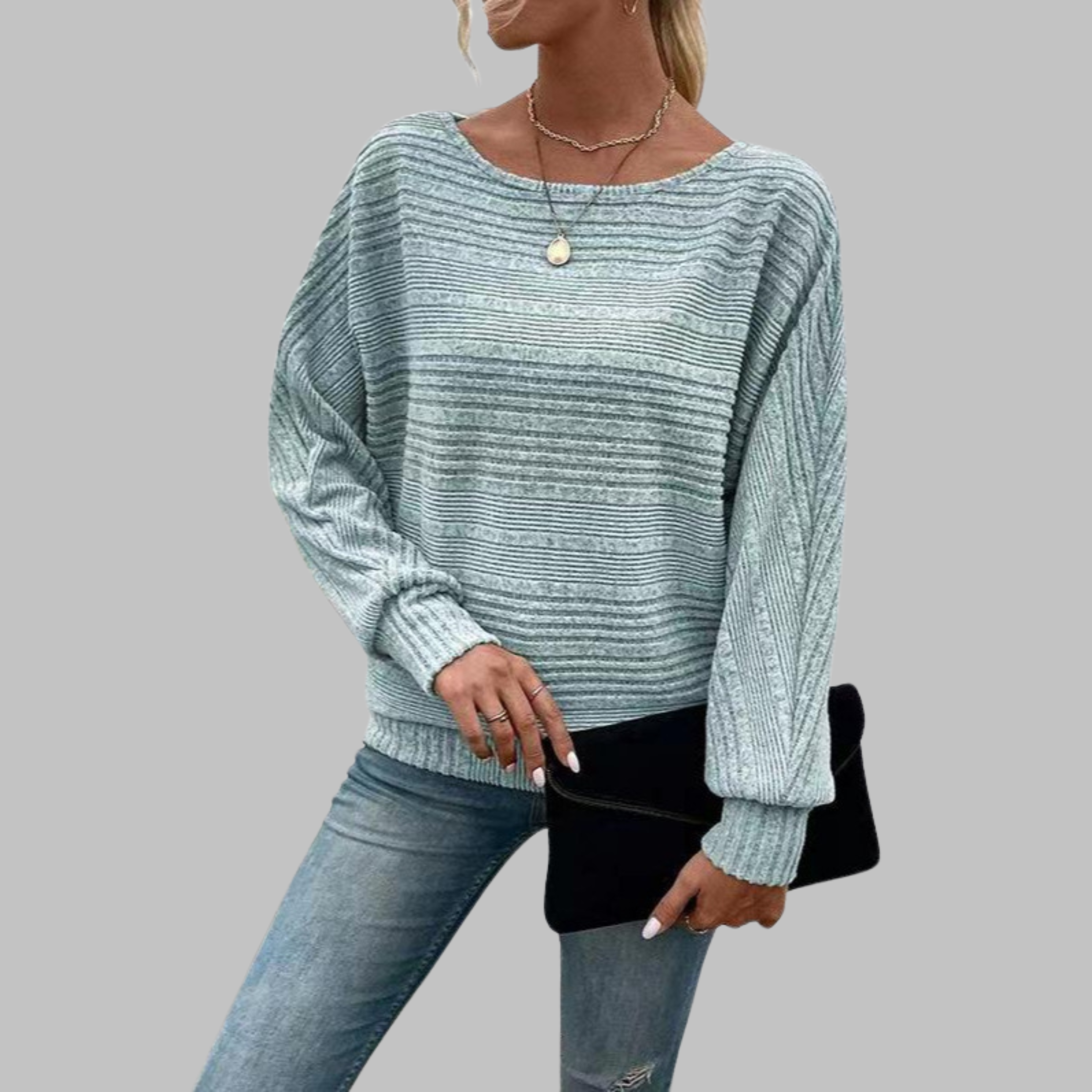 Vilora™ - Casual Round Neck Long-Sleeve Top
