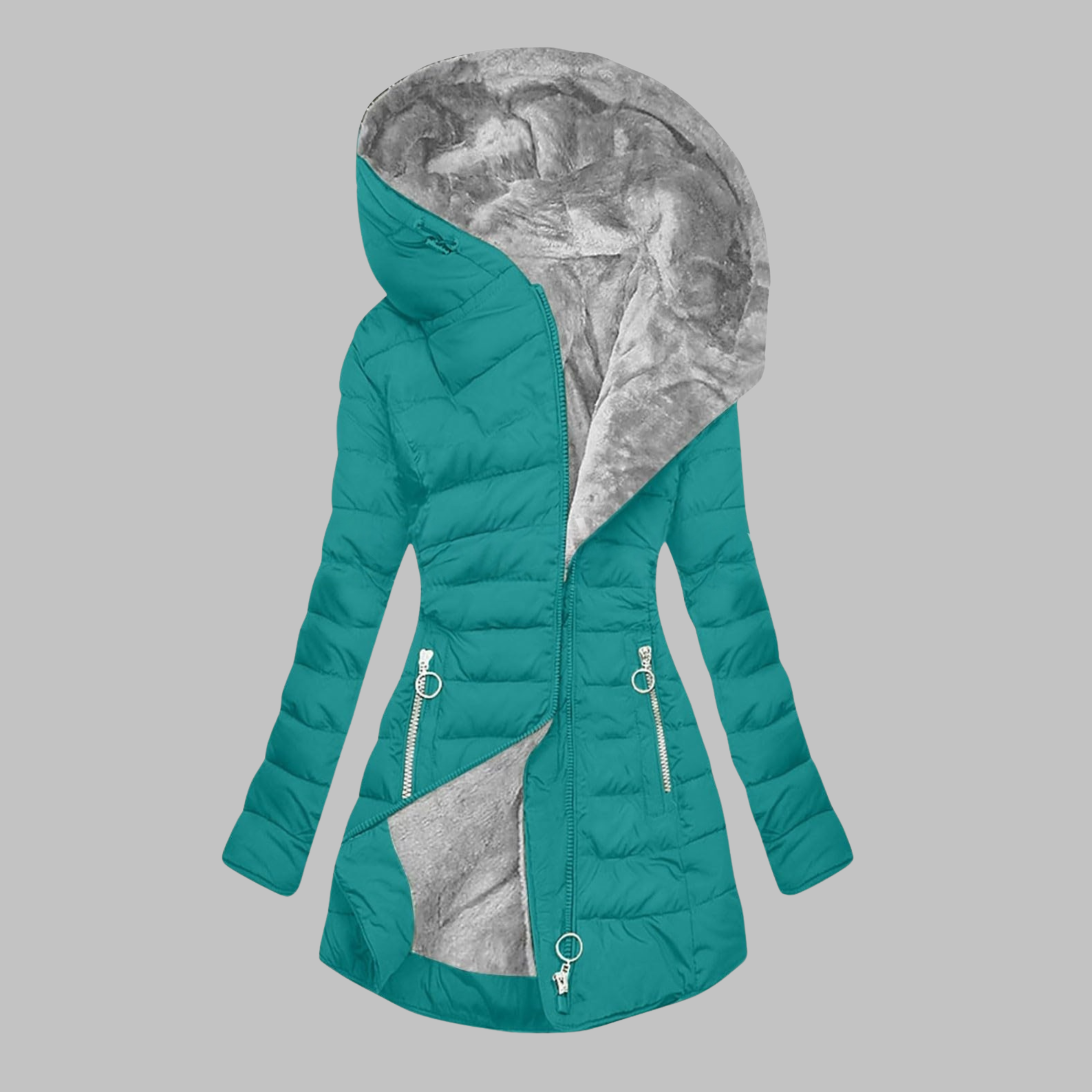Vilora™  - Casual Slim Fit Hooded Long Sleeve Jacket