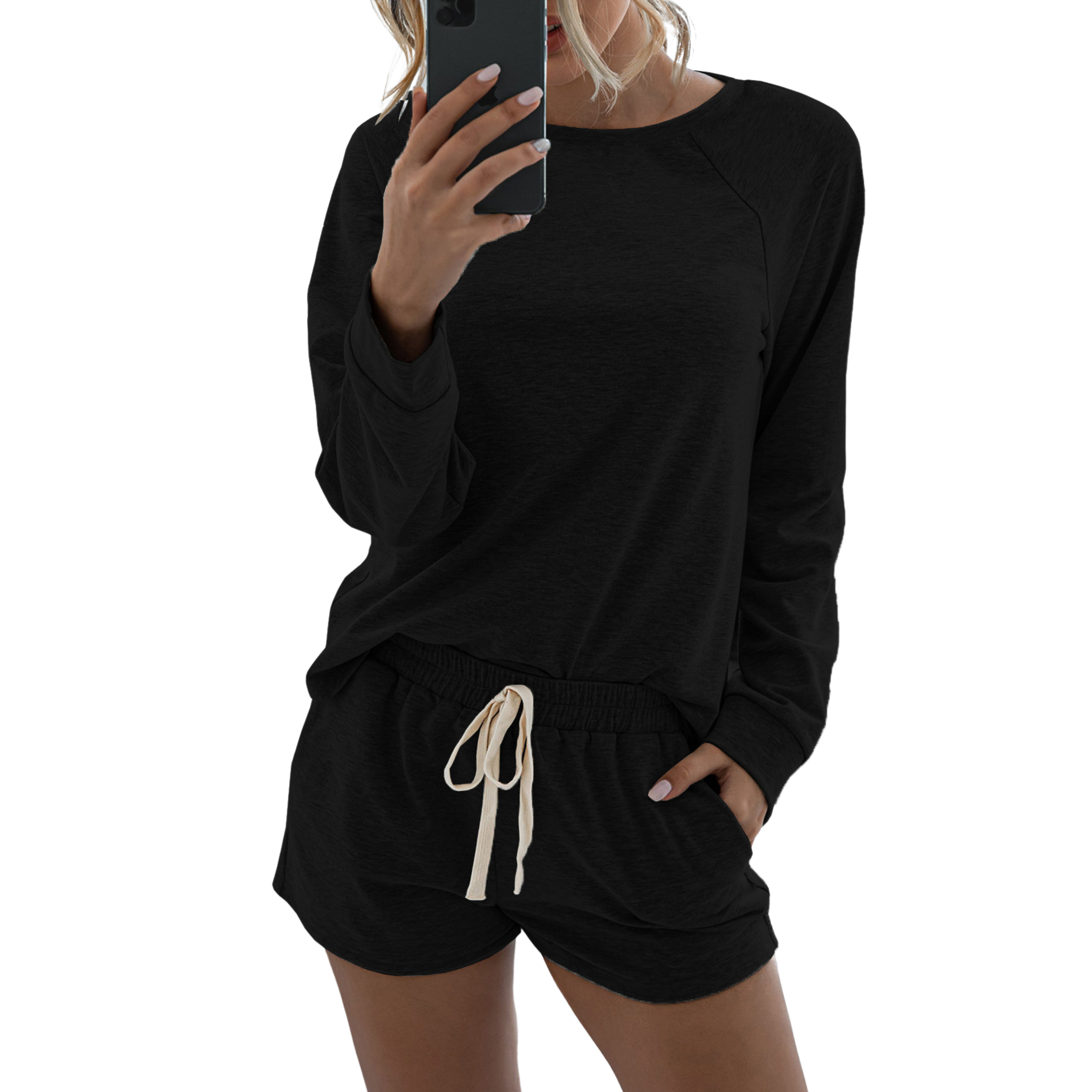 Vilora™ - Relaxed Casual Long Sleeve Lounge Set