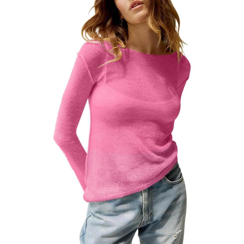 Vilora™  - Lightweight Summer See Through Long Sleeve Top