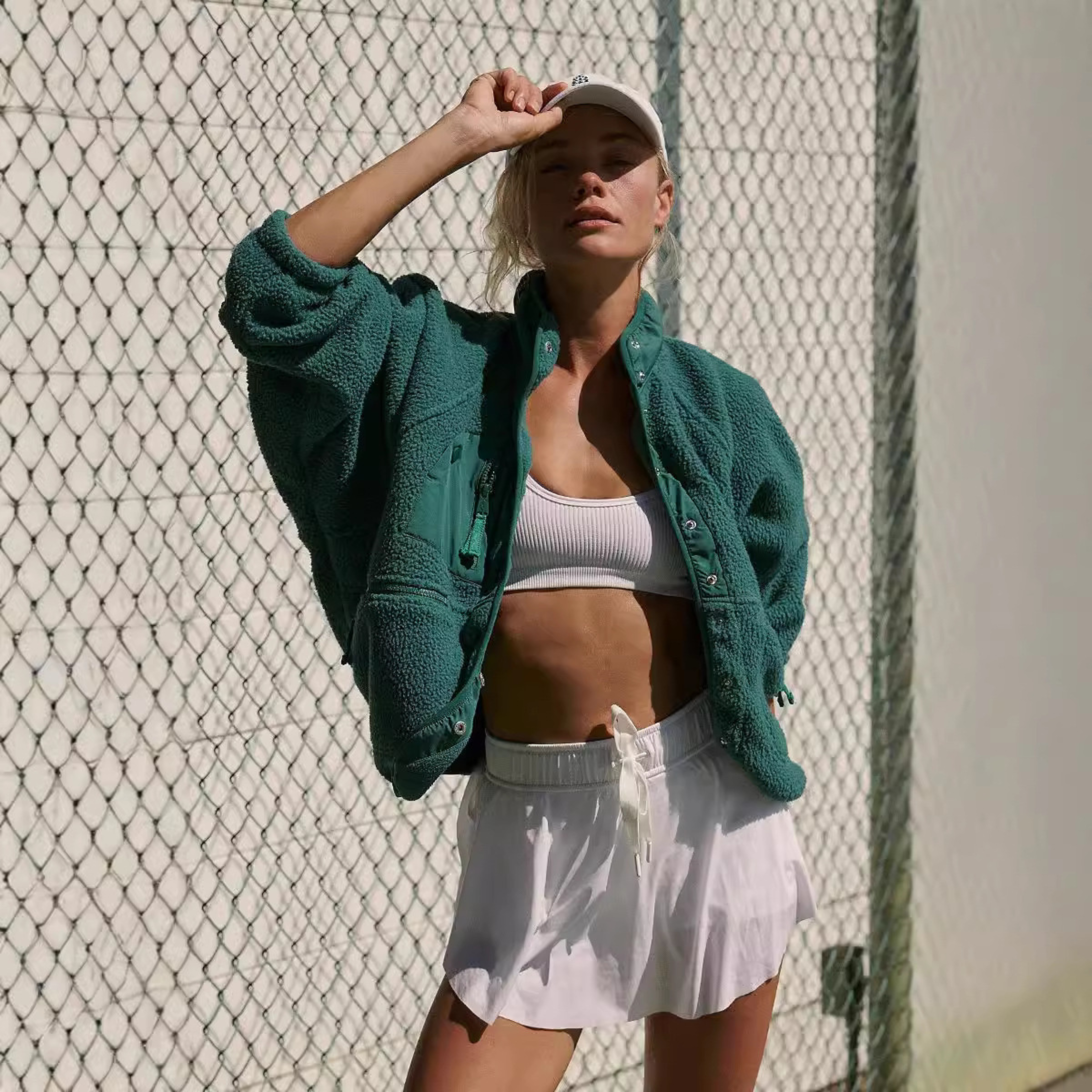 Vilora™  - Casual Button Down Cropped Jacket