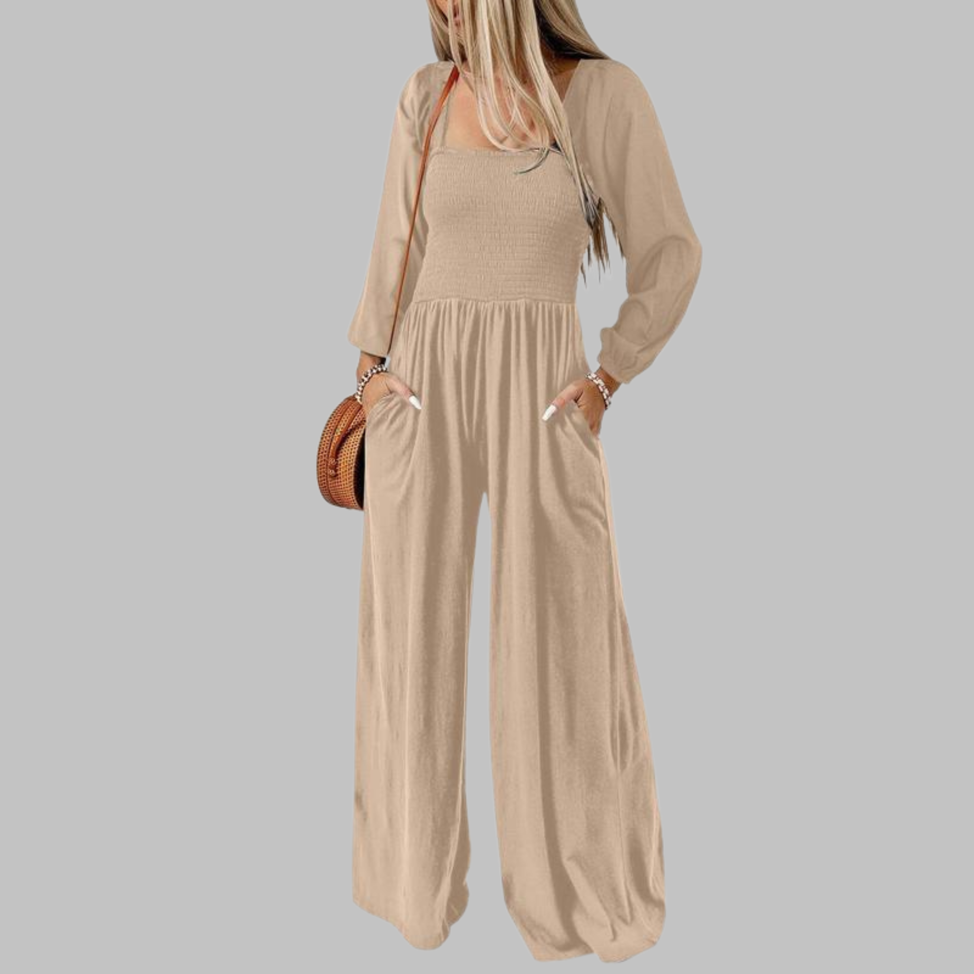 Vilora™  - Chic Loose Overall Wide Leg Jumpsuit