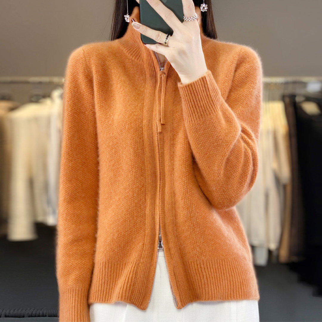Vilora™  - Minimalist Zip Sweater