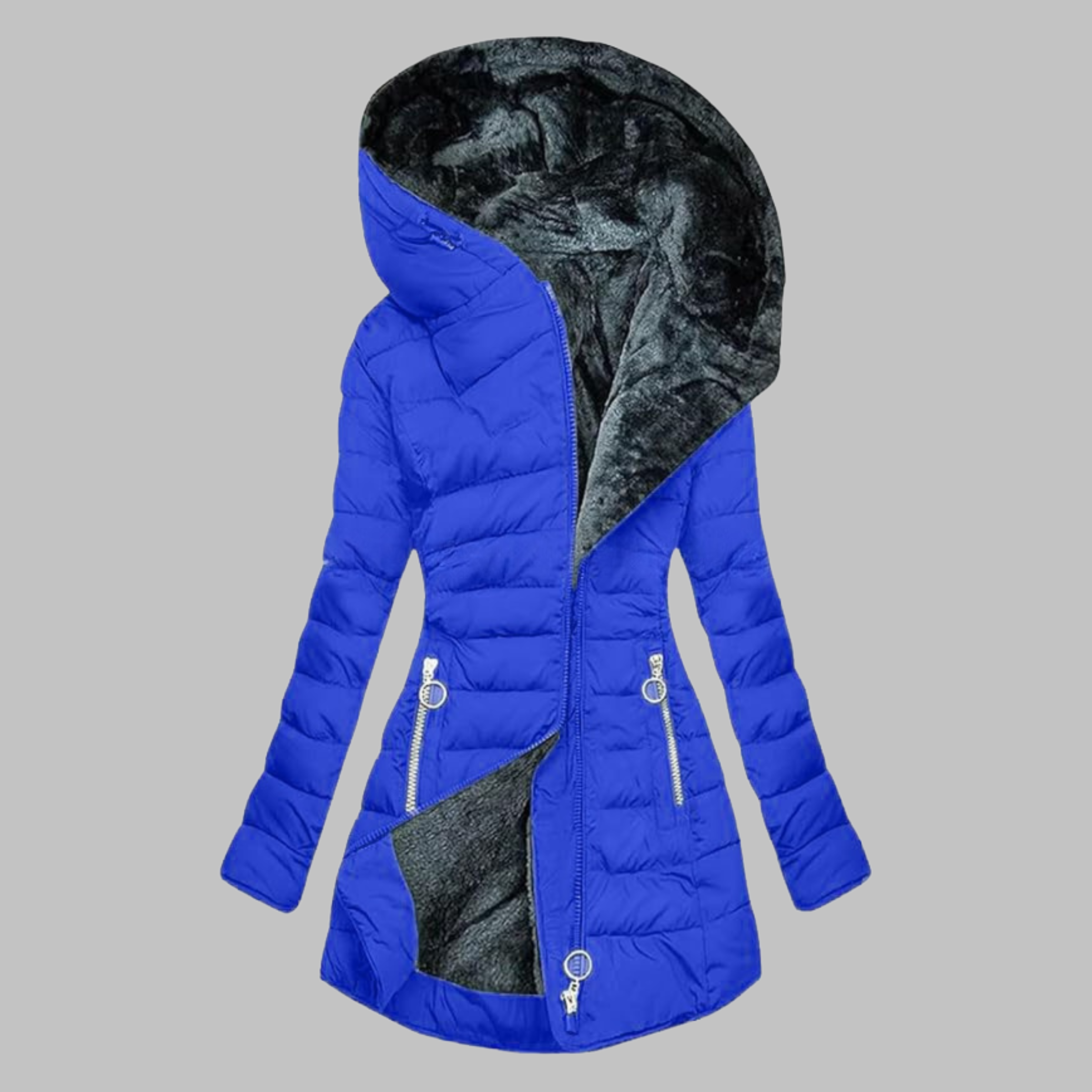 Vilora™  - Casual Slim Fit Hooded Long Sleeve Jacket