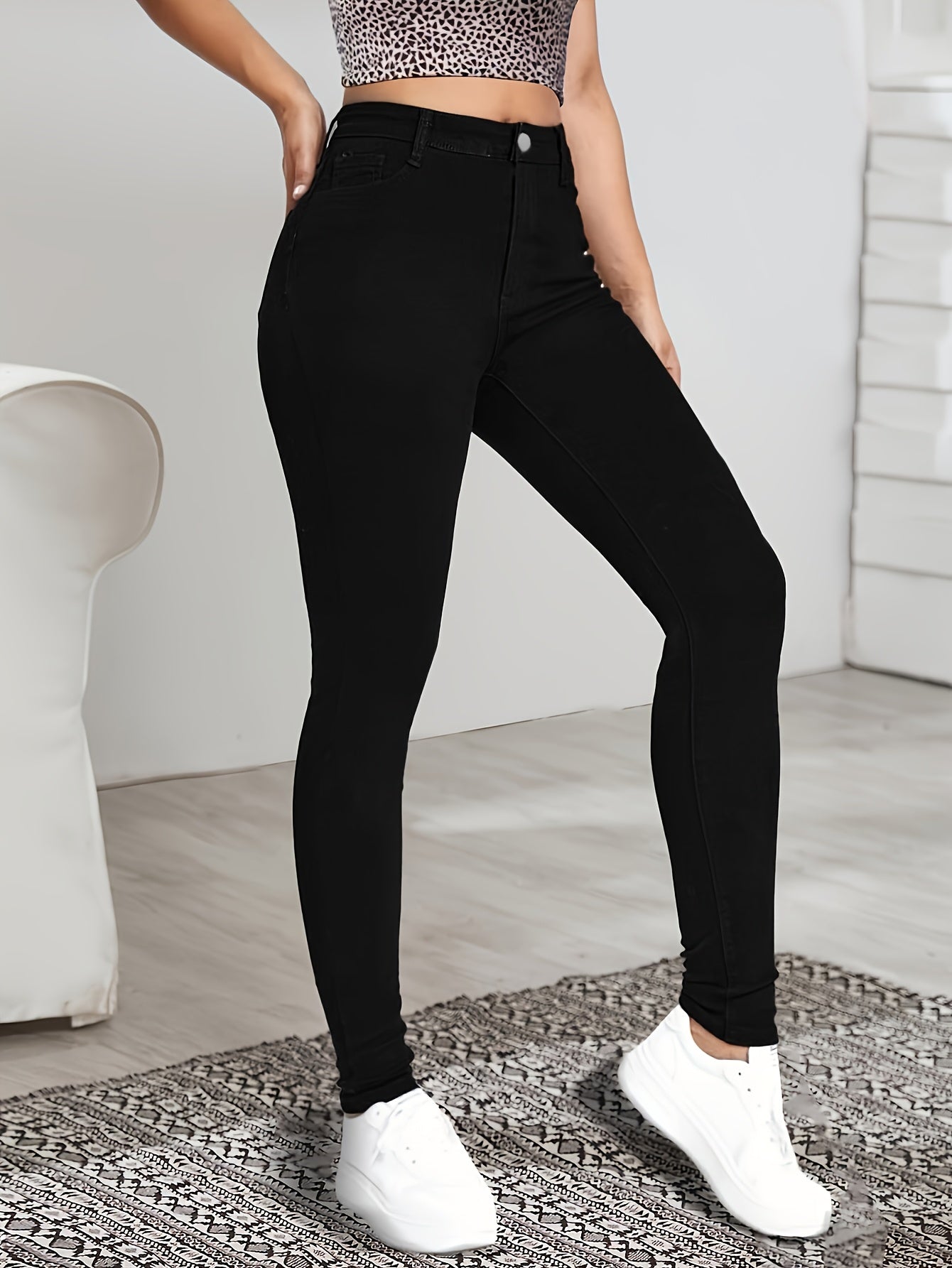 Vilora™  - Sleek High-Waist Skinny Jeans