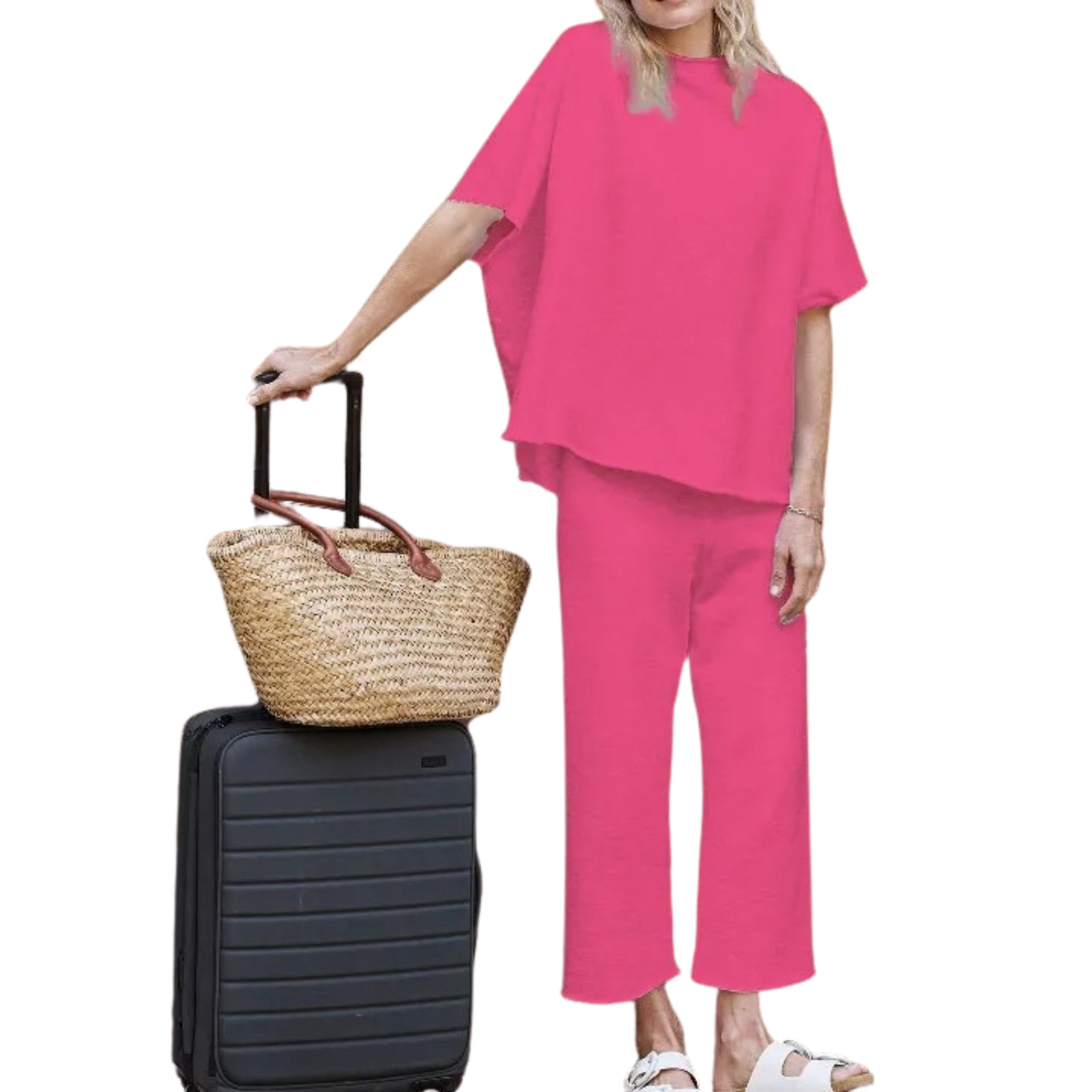 Vilora™  - Relaxed Batwing Sleeve Comfort Set