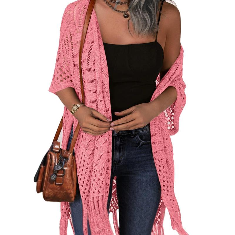 Vilora™  – Comfy Summer Hollow Tassel Outwear
