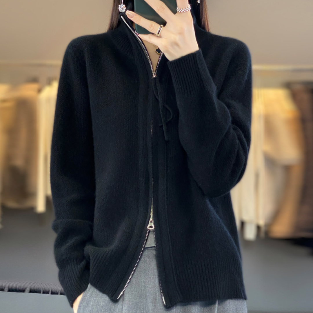 Vilora™  - Minimalist Zip Sweater