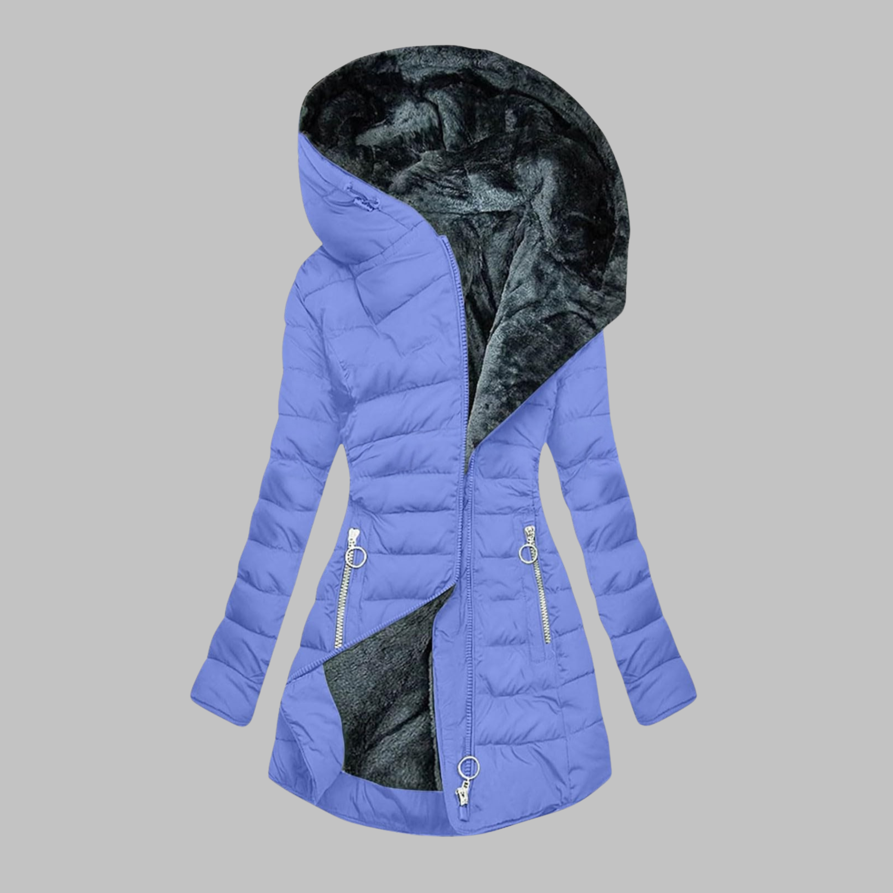 Vilora™  - Casual Slim Fit Hooded Long Sleeve Jacket