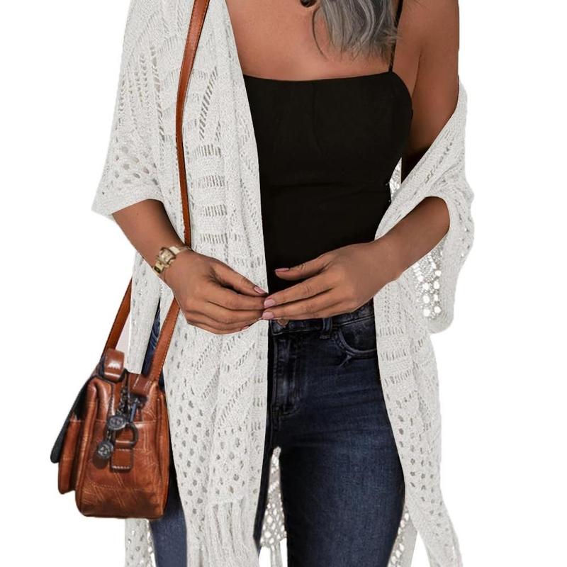 Vilora™  – Comfy Summer Hollow Tassel Outwear