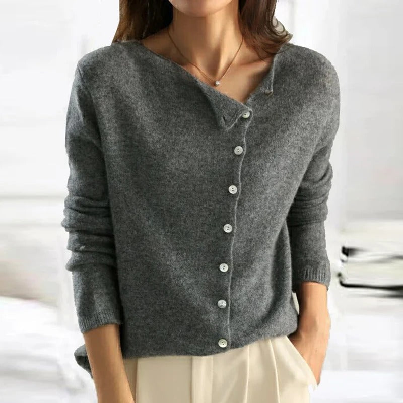 Vilora™ - Luxe Buttoned Sweater