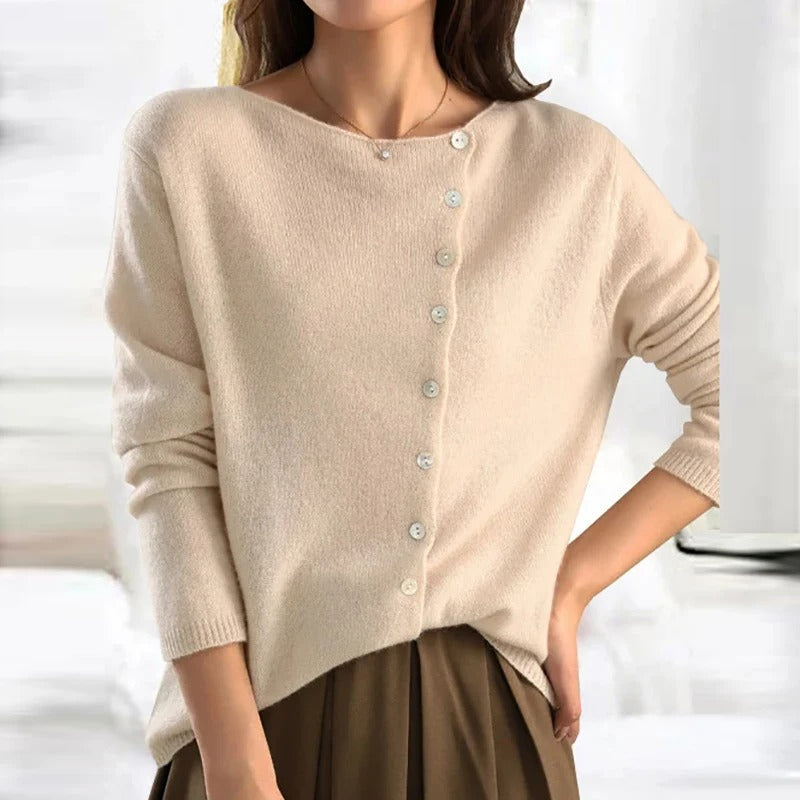 Vilora™ - Luxe Buttoned Sweater