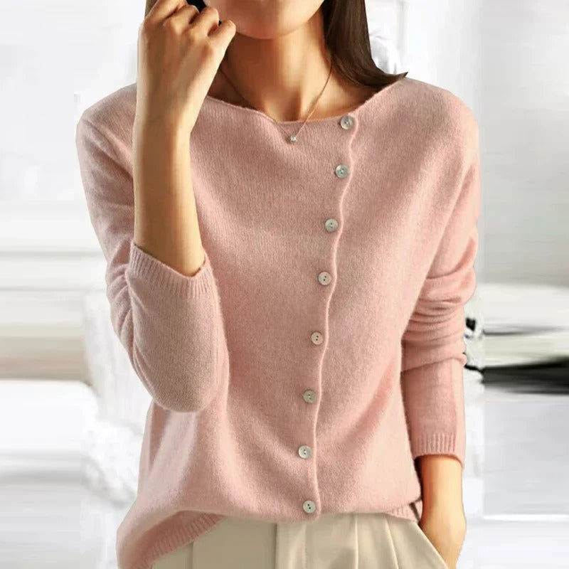 Vilora™ - Luxe Buttoned Sweater