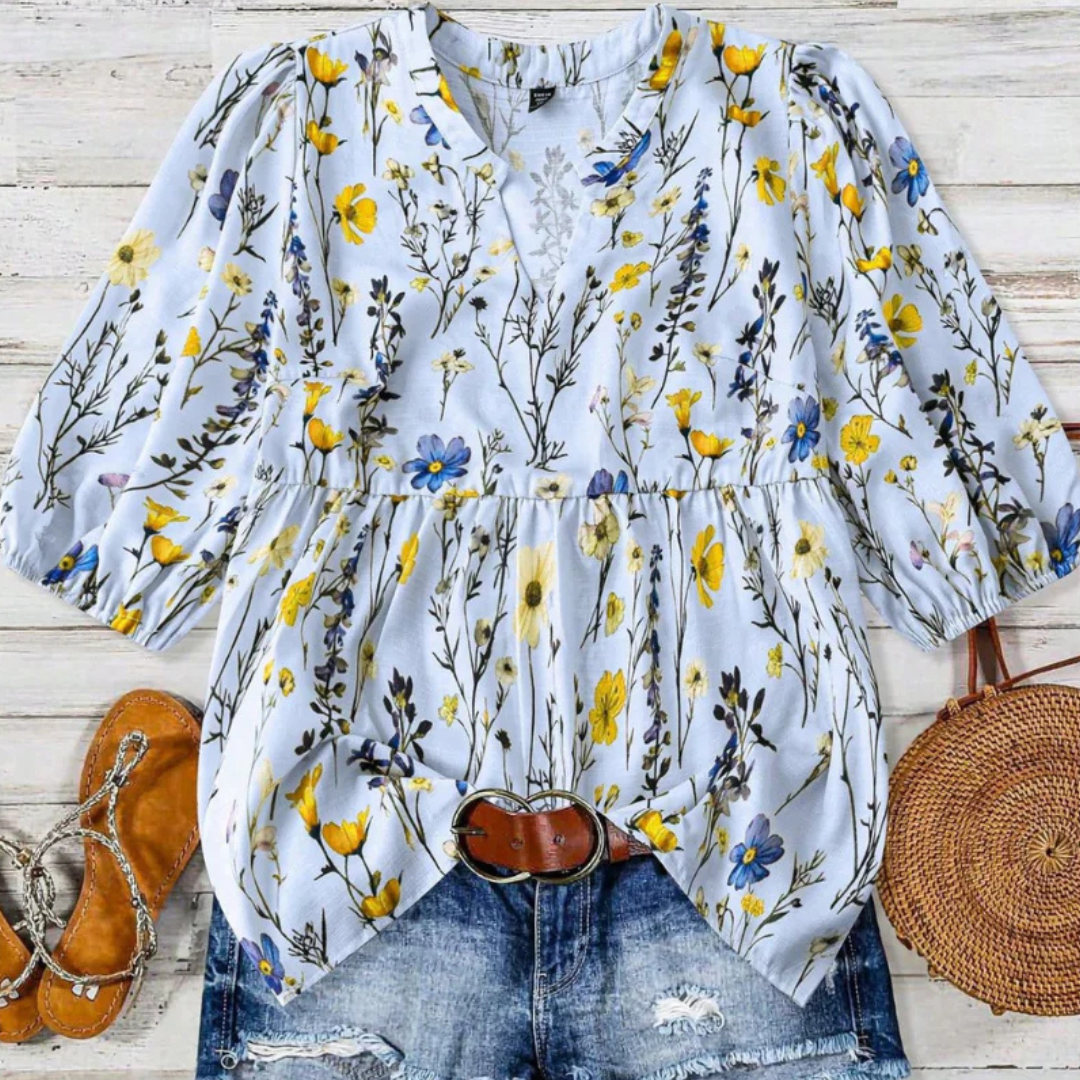 Vilora™  - Vintage Sleeve Top