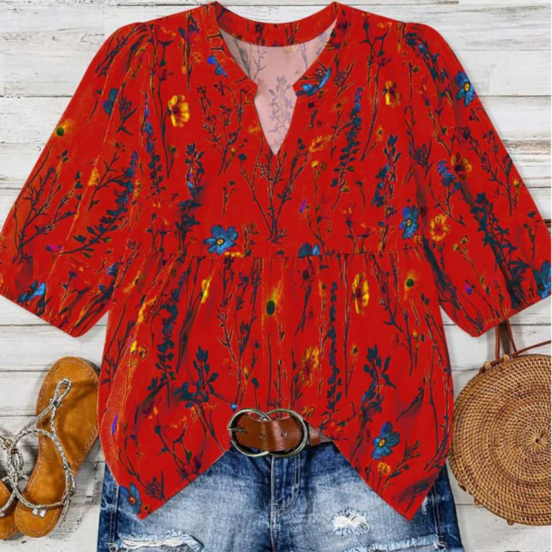 Vilora™  - Vintage Sleeve Top