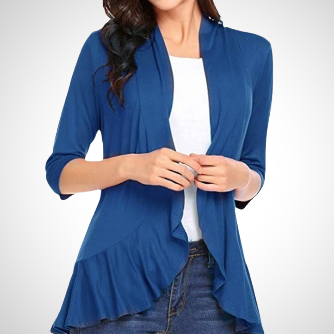 Vilora™  – Casual Summer Open Front Cover-Up Cardigan