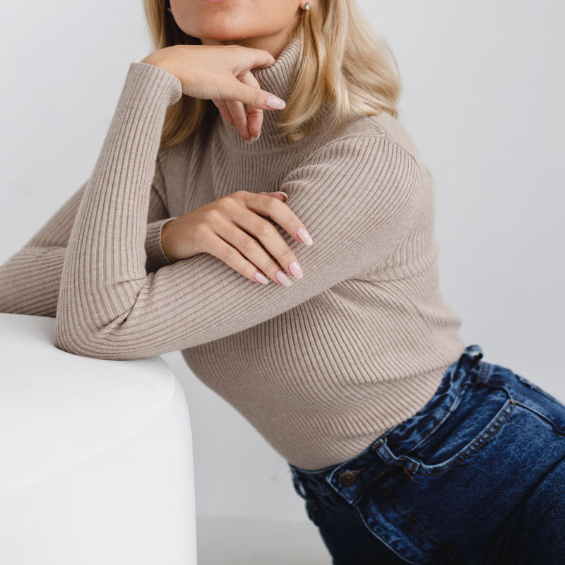 Vilora™ - Ribbed Turtleneck Sweater