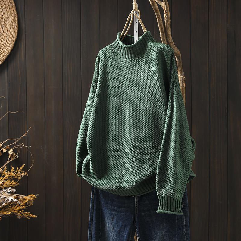 Vilora™ - Relaxed Fit Waffle Sweater