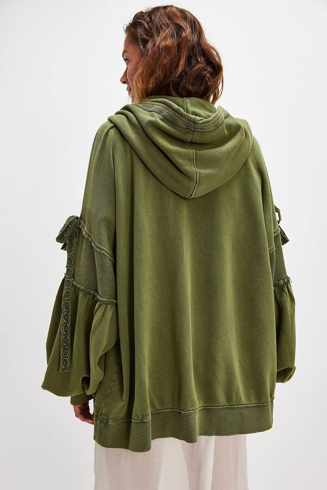 Vilora™  - Chic Zip Up Hooded Side Bow Long Sleeve Jacket