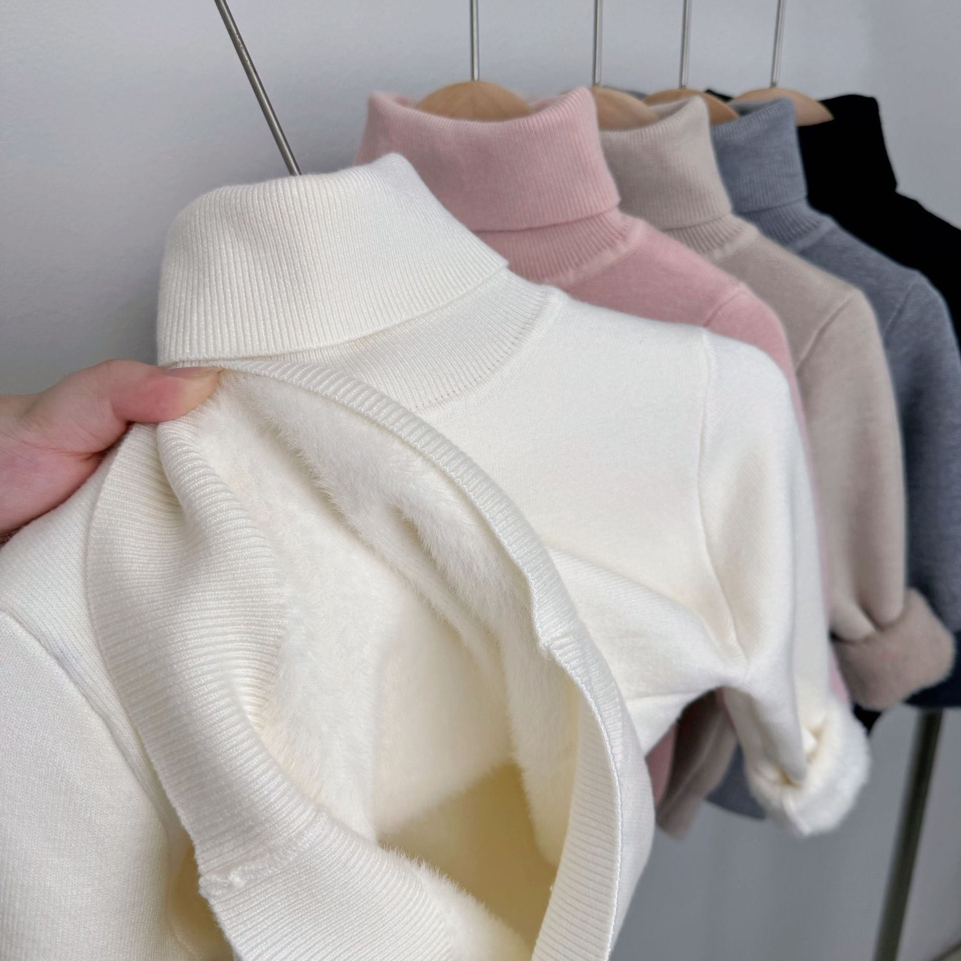 Vilora™  - Fleece-Lined Knit Sweater
