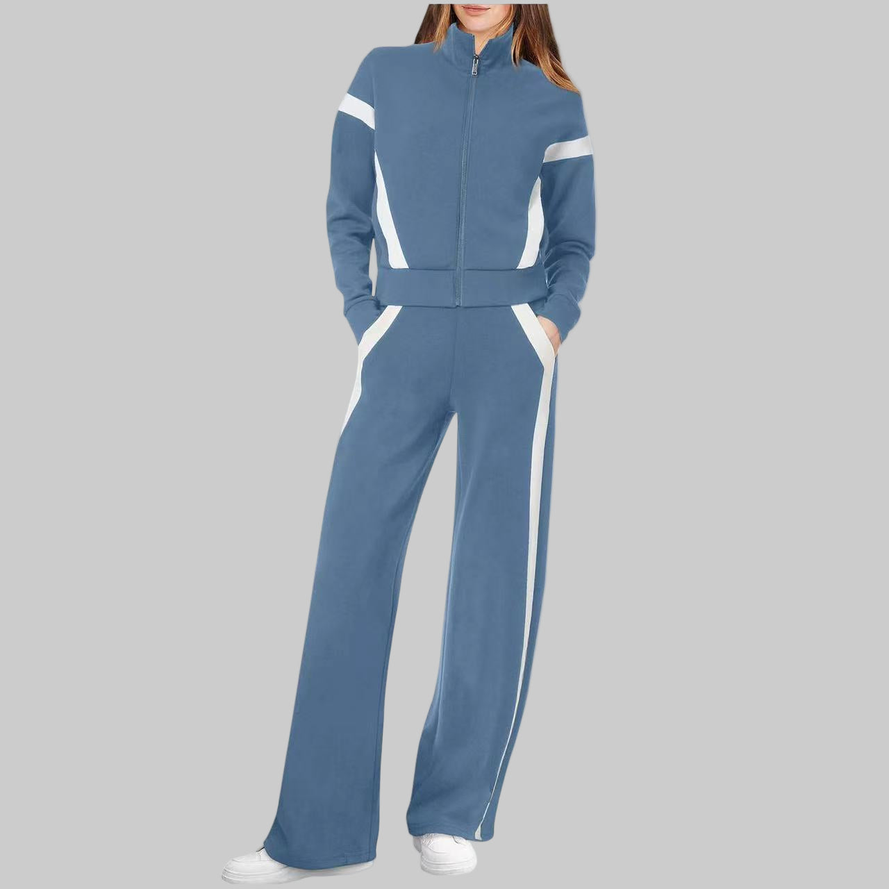 Vilora™  - Casual Long Sleeve Top and Sweatpants Set