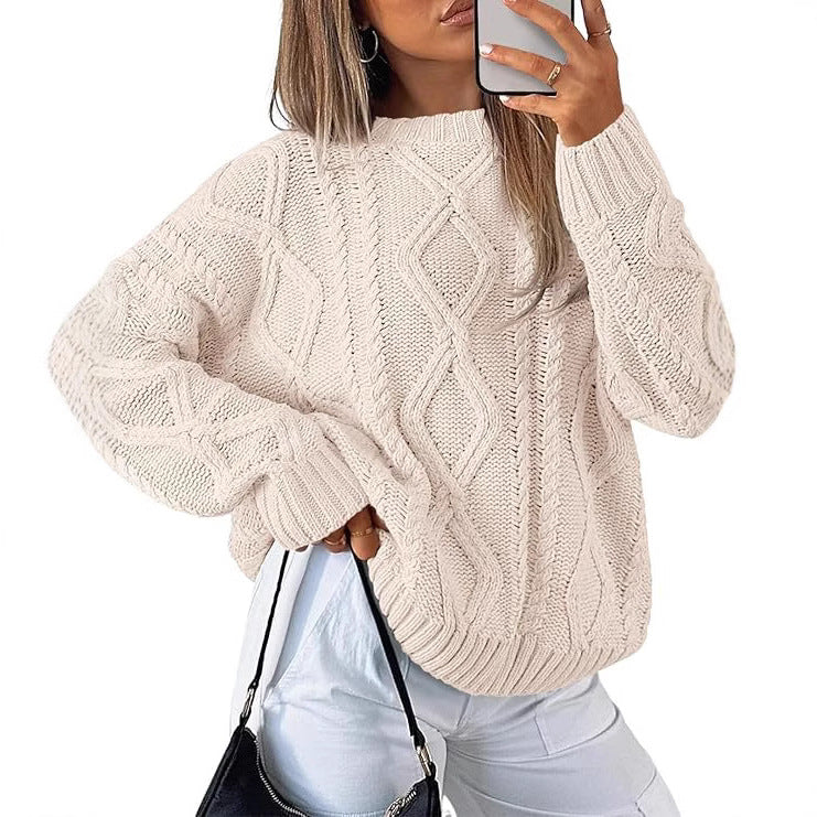 Vilora™  - Oversized Long Sleeve Sweater