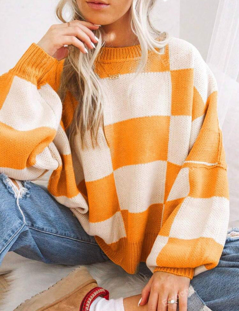 Vilora™  - Casual Long Sleeve Loose-Fit Sweater
