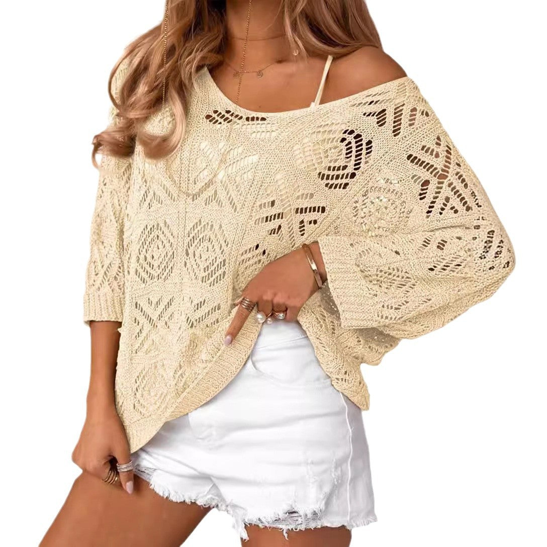 Vilora™  – Casual Lightweight Shoulder Summer Pullover