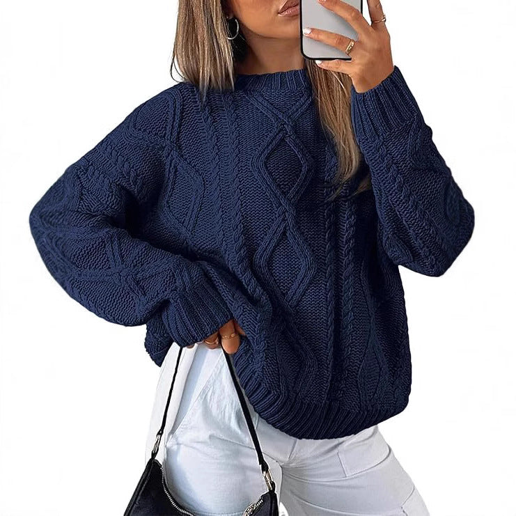 Vilora™  - Oversized Long Sleeve Sweater