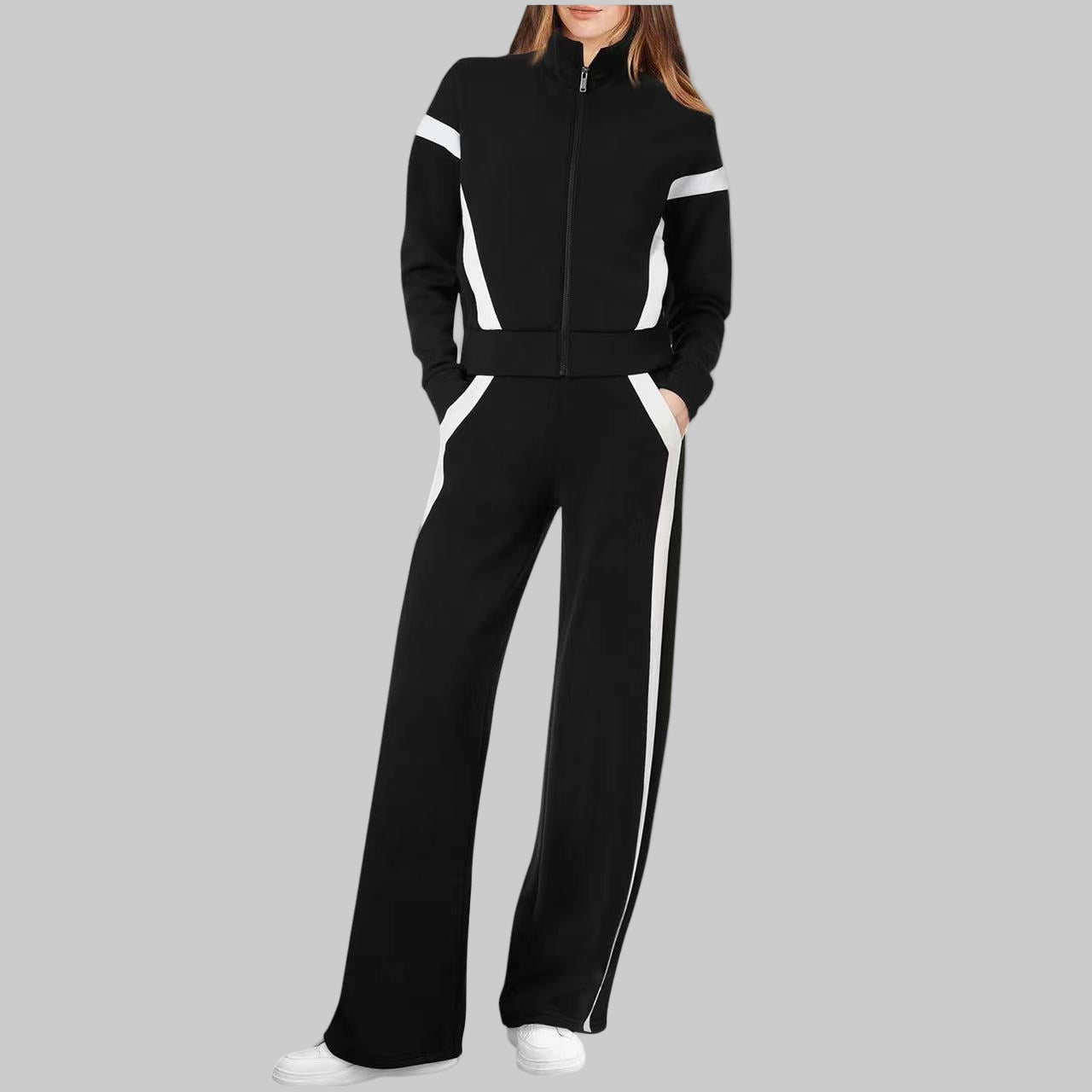 Vilora™  - Casual Long Sleeve Top and Sweatpants Set