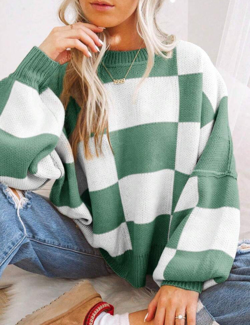 Vilora™  - Casual Long Sleeve Loose-Fit Sweater