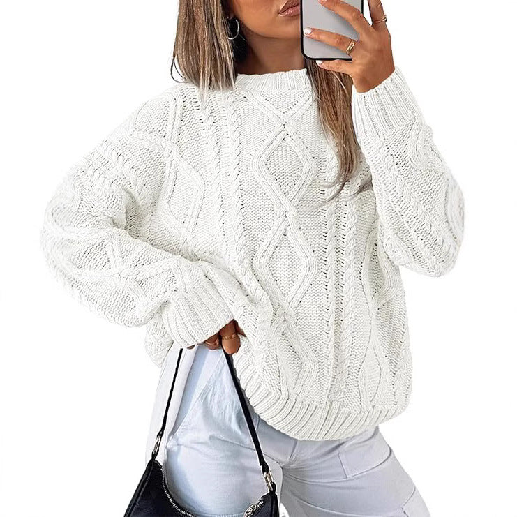 Vilora™  - Oversized Long Sleeve Sweater