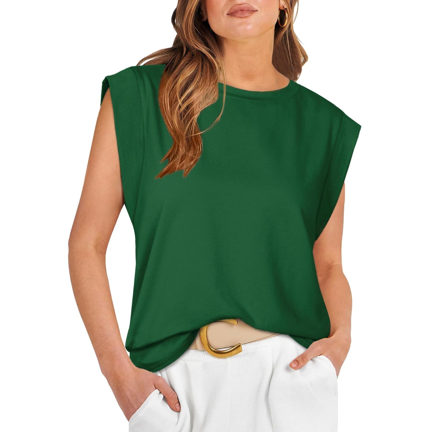 Vilora™  –  Comfy Loose Fit Crew Neck Summer Top