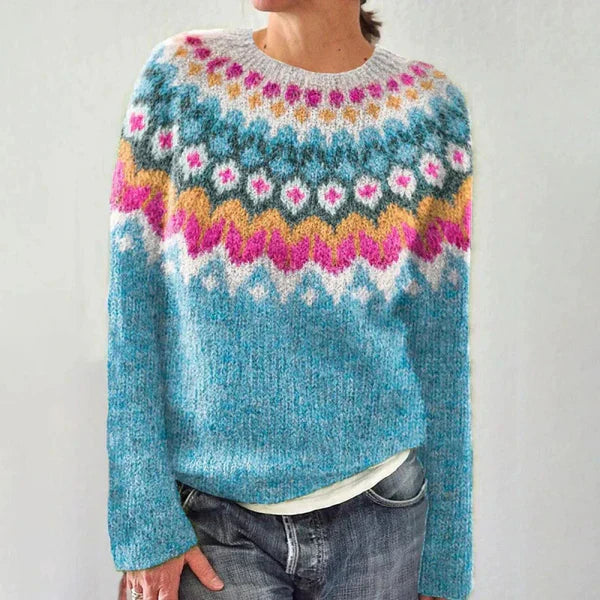 Vilora™  - Vibrant Icelandic Sweater